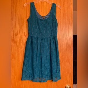 (M) BeBop lace blue dress